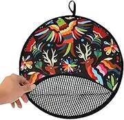 tieedhfu Taco Holder and Tortilla Maker Set for Easy Meal Prep Roti Box for Rolling Roti But No Mess Cloth Keto Tortilla Wraps, B