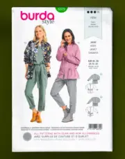 Misses Jacket Sewing Pattern~Elastic Waist! (Sizes 10-20) Burda 6379 (Last One)