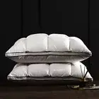 Luxury 3D Bread White Down Feather Pillows Bed Pillows Soft Comfort Cover