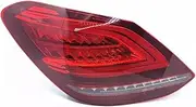 LED Tail Lights For C Class W205 C180 C200 C260 2019 2020 Rear Turn Signal Light Stop Brake Reversing Lamp Driving(Left)
