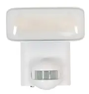 Shepherd 1 Light LED Floodlight in White with Sensor