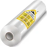 Modern Innovations 15 Inch Clear Stretch Wrap Replacement Roll (1 Refill Roll 1000 Feet) No Handle, Shrink Wrap for Moving, Packing Supplies for Wrapping Furniture, Plastic Pallet Cling