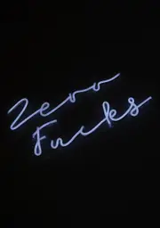 [Amped & Co] Zero Fucks Wall Neon Light