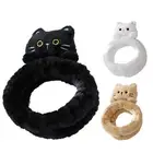 Women Cute Cat Hair Bands Wash Face Makeup Soft Elastic Headband Headwrap