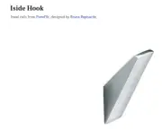 BRAND NEW IN BOX - POMD'OR ISIDE ROBE / TOWEL HOOK - CHROME 4 X 8 CM