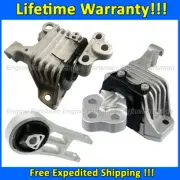 K2916 Motor&Trans Mount For 2015-17 Chrysler 200/2014-19 Jeep Cherokee 3.2L 3.6L (for: Jeep)