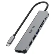 Unitek HUB S7+ 7-in-1 USB-C 5Gbps Hub with HDMI