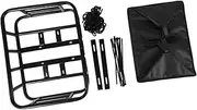 predolo Rear Bike Basket Accessory Bicycle Storage Basket for Women Men Outdoor