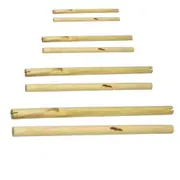 [Elite Pet Products] Wooden Parrot Perch (Pack of 2) - 75cm
