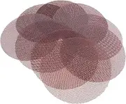 Mesh Sanding Discs 10Pcs 6inch 150mm Mesh Hook&Loop Abrasive Free Disc Anti-Blocking Grinding Sandpaper for Wood Furniture(Grit 60)