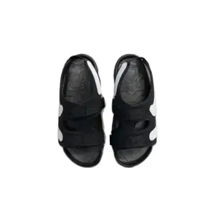 【NIKE 耐吉】Nike Sunray Adjust 6 黑白涼鞋 魔鬼氈 便利舒適 休閒鞋 大童鞋 男鞋 DX5544-002