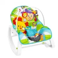 在飛比找PChome商店街優惠-Fisher-Price 費雪 動物安撫躺椅