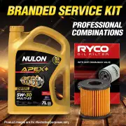 Ryco Oil Filter 7L APX5W30C23 Engine Oil Kit for Peugeot 206 3008 308 4007 407
