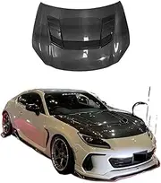 hood scoops for cars， Compatible For Subaru BRZ 2022+ ZN8 ZD8 GR86 VAS Style Carbon Hood Bonnet
