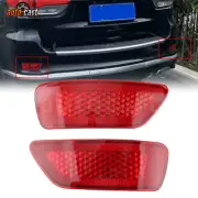 For Dodge Jeep Grand Cherokee Compass Left/Right Light Rear Bumper Reflector Set (for: Jeep)