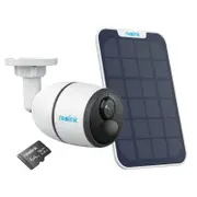 Reolink Go Series G330 With Solar Panel 4MP Outdoor Battery Camera 4G LTE Network Person / Vehicle/Animal Detection