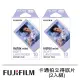 【FUJIFILM 富士】instax mini 卡通拍立得底片 2入組(薰衣草紫框/紫底)