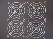 4 pack 80mm Muffin Fan Finger Guard Grill Metal Computer Cover Commonwealth B2
