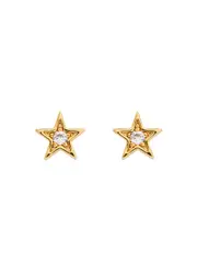 Kate Spade New York Set In Stone Crystal-embellished Stud Earrings - Gold ONE SIZE
