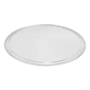 Anygleam 10 Inches Pizza Tray Aluminum Round Rimmed Non stick Metallic Dish Cake Baking Pan for Kitchen
