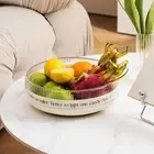 Round 360 Degree Rotating Spice Rack Plastic Cosmetic Storage Box Bathroom