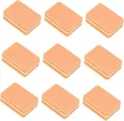BATHVEVE 50Pcs Mini Nail Buffer Block Sponge Portable Manicure Tool for Natural Nails Efficient Nail Polishing Buffing Strips for Home Salon Use Easy to Shape Trim