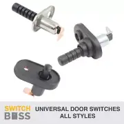 Universal DOOR SWITCH Plunger (On)-Off Spring Loaded Pin NC Auto Reset ALL TYPES