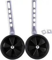 INOOMP Training Wheel Kit for Boy Girl Bike Stabilizers for Easy to Install Black Support Wheels for Safe Learning
