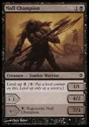 4x Null Champion Rise of the Eldrazi MtG Magic Black Common 4 x4 Card Cards