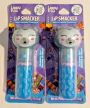 Lip Smackers Lippy Pals Best Flavor Forever Blueberry Gum Kitty Lip Balm QTY: 2