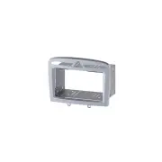 Aerpro Double DIN Warm Silver Facia Suit for Peugeot 308 T7 2008-2014