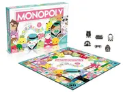 Monopoly Original Squishmallows Board Game 2-6 Players Ages 8+ (WMA006525)