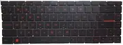 Laptop Backlit Keyboard Red Words for MSI Thin GF63-12H 12HW MS-16R7 Spanish SP Black without Frame New