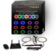 RGB Surface Mount LED Halo kit & Wifi App for 06-09 Chrysler Pacifica Fog Lights (for: Chrysler)
