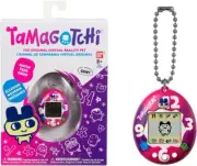 Banda Tamagotchi Original - Purple-Pink Clock Shell with Chain - The Original