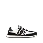 [Dolce & Gabbana] Dolce & Gabbana DG Cushion Mixed-material Sneakers 41 IT BLACK/WHITE