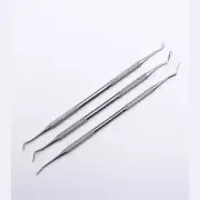 3 Pcs Dental Hollenback Carver Set – Stainless Steel Amalgam & Wax Restorative I