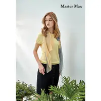 在飛比找momo購物網優惠-【Master Max】素面針織上衣(8118020)