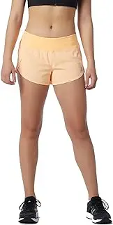 [New Balance] Women's Standard Impact Run Short, Light Mango, X-Large