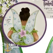 Disney Tinker Bell Wings Light Up Child Dress Up Dance Costume New Tinkerbell