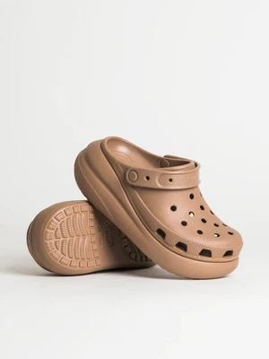 Crocs Crush Clog Latte Unisex Slip On Casual LifeStyle Sandal 207521-2Q9 m8/w10