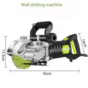 Electric Wall Chaser Groove Cutting Machine Dustproof Laser Steel Concrete Saw