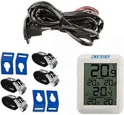 [Adventure Kings] 12V Fridge Wiring Kit + Wireless Fridge Thermometer + Fridge Tie-Down Kit (4-Pack)