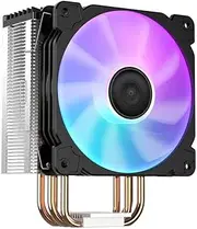 CPU Radiator 4 Heat Pipes CPU Cooler CR-1000() Repla ent for A1200/ 1151/AMD AM4/FM2+ Black