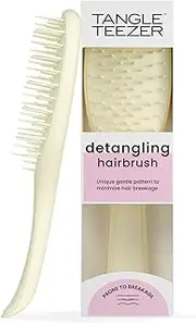 Tangle Teezer Extra Gentle Ultimate Detangler Hairbrush, Less Tension to Minimise Breakage, Effective and Extra Gentle Detangling, Safe for Use on Wet and Dry Hair, for All Hair Types, Chamomile