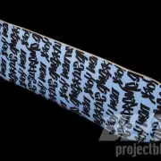 SS22 SUPREME FAT TIP SKATEBOARD DECK LIGHT BLUE 8.125" x 32" 2022