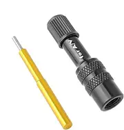 Front Fork Air Adapter, Bike Front Fork Valve Adapter, Anti Slip Valve Extender Presta Extension Converter Nozzle |, Tire Pump Accessories for Mountain Bike Road Bike