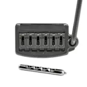 Floyd Rose Rail Tail Tremolo- Wide, Black Nickel