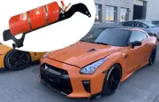 Fire extinguisher bracket for Nissan GT-R R35