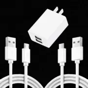 For LG G5 H820 LS992 VS987 H830 US992 Type C & Micro Cable 3ft Power Adapter US